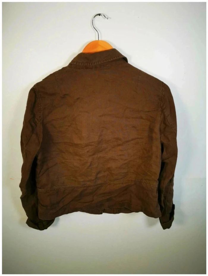 C34 veste marron Monoprix 40 - photo numéro 2