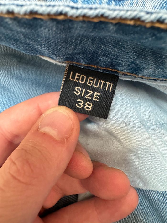 Short en jean Leo Gutti Taille W38 - photo numéro 4