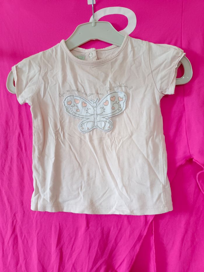 Petit lot de t-shirt 12 mois - photo numéro 9