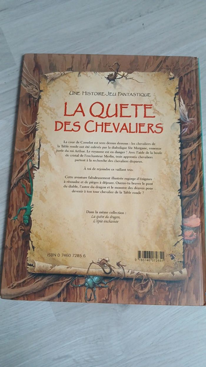 Livre jeu chevalier - photo numéro 3