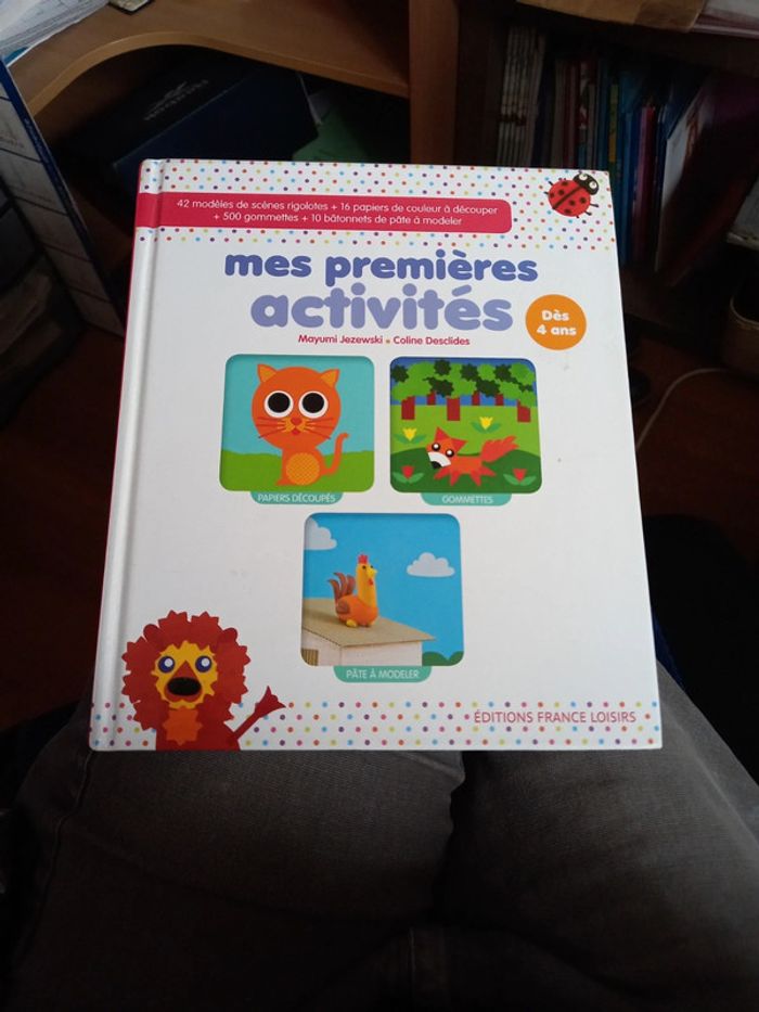 Livre mes premières activités