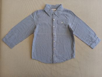 Chemise manches longues grain de blé 24m 86cm