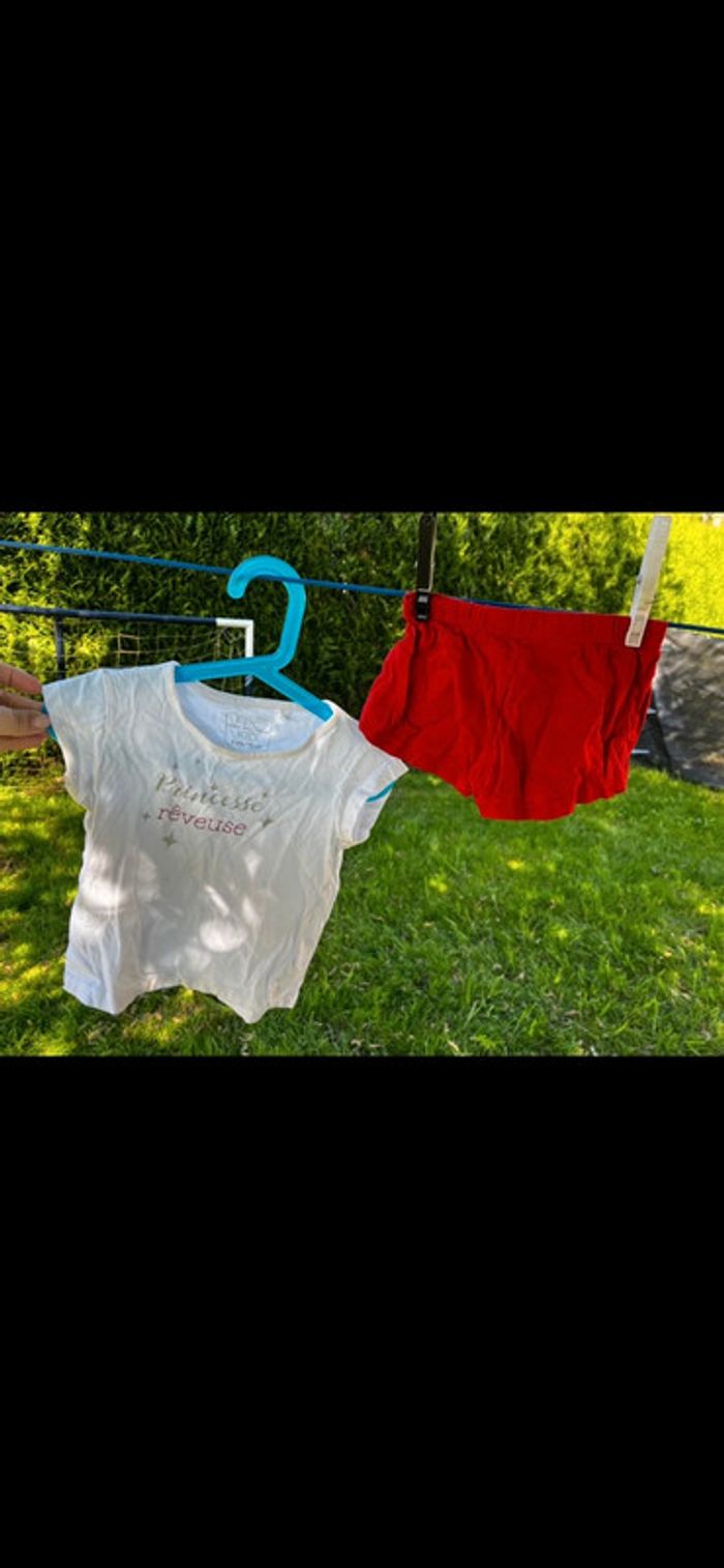 Ensemble été haut et short