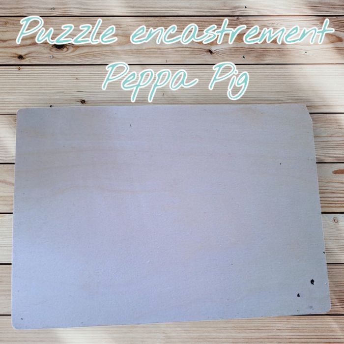 Puzzle d’encastrement Peppa Pig 🧩 - photo numéro 2