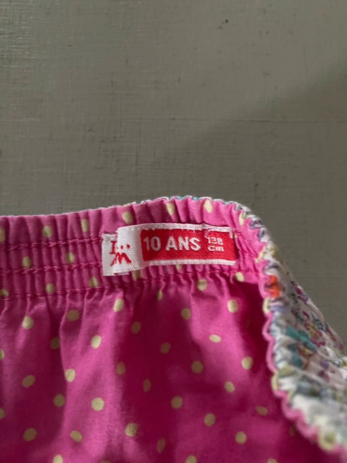 Jupe Liberty Du Pareil au Même 10 ans (réversible) - photo numéro 4