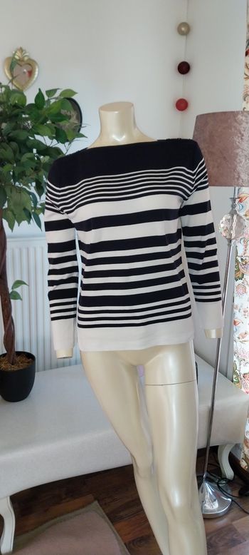 Pull fin Marinière excellent état taille S