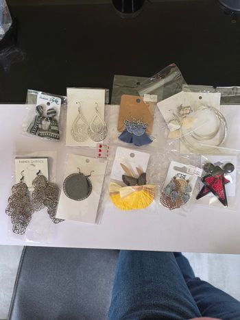 Lot boucles d oreilles