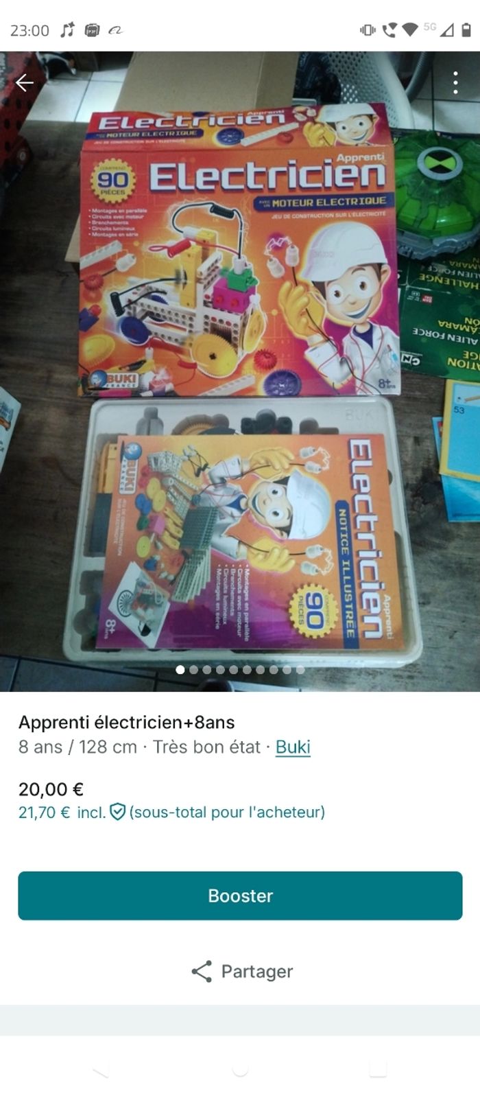 Lot  stem électricité véhicule mécanique - photo numéro 2