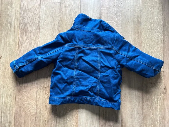 Veste en jean fourrure amovible - photo numéro 4