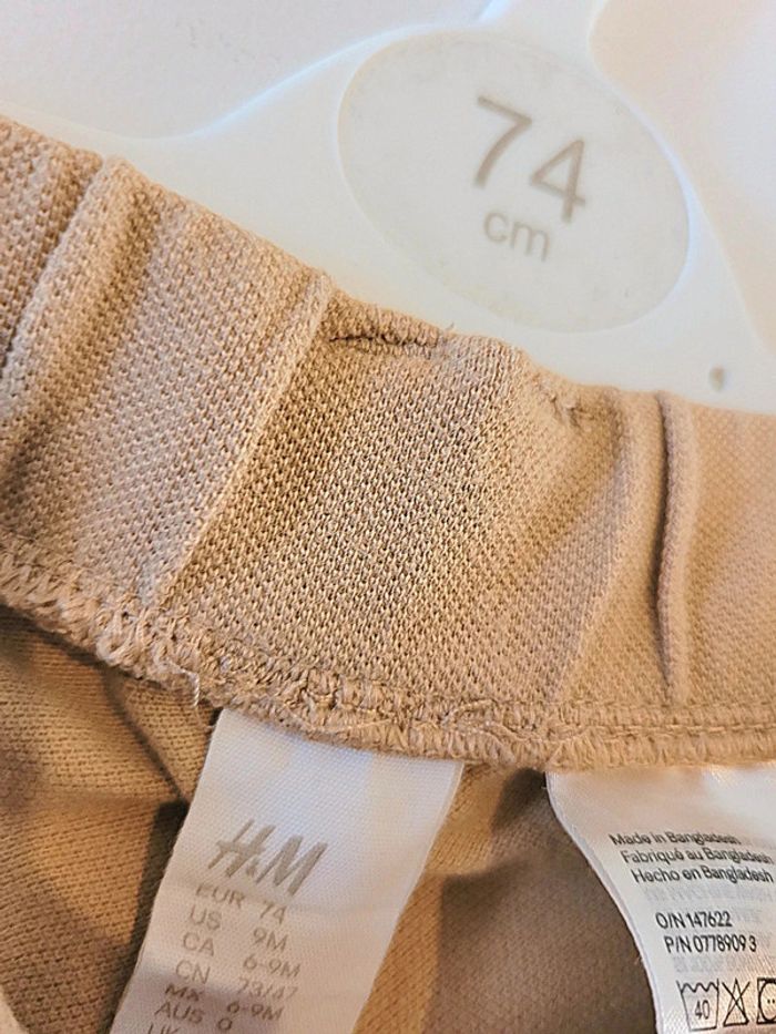 Short léger garçon h&m 9 mois - photo numéro 3