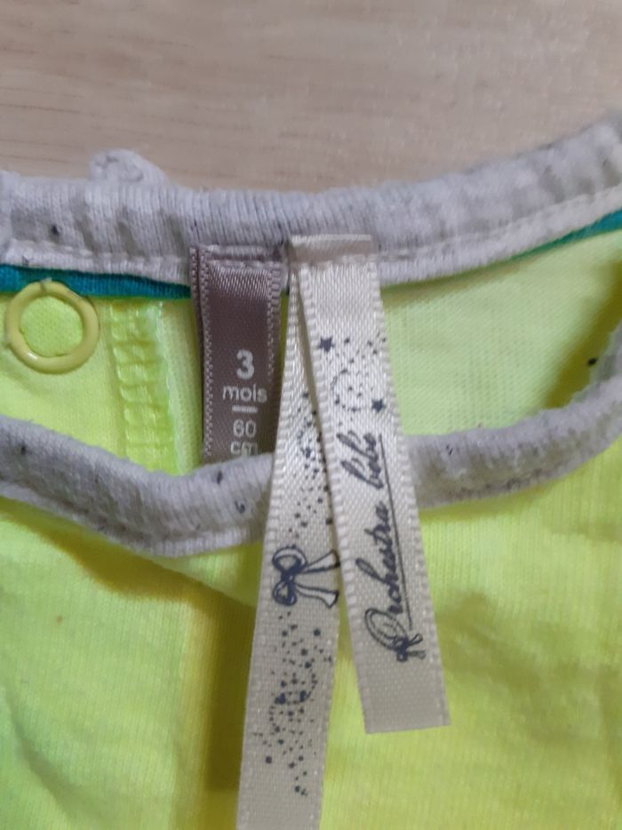 Ensemble short et t-shirt orchestra taille 3 mois en très bon état - photo numéro 2