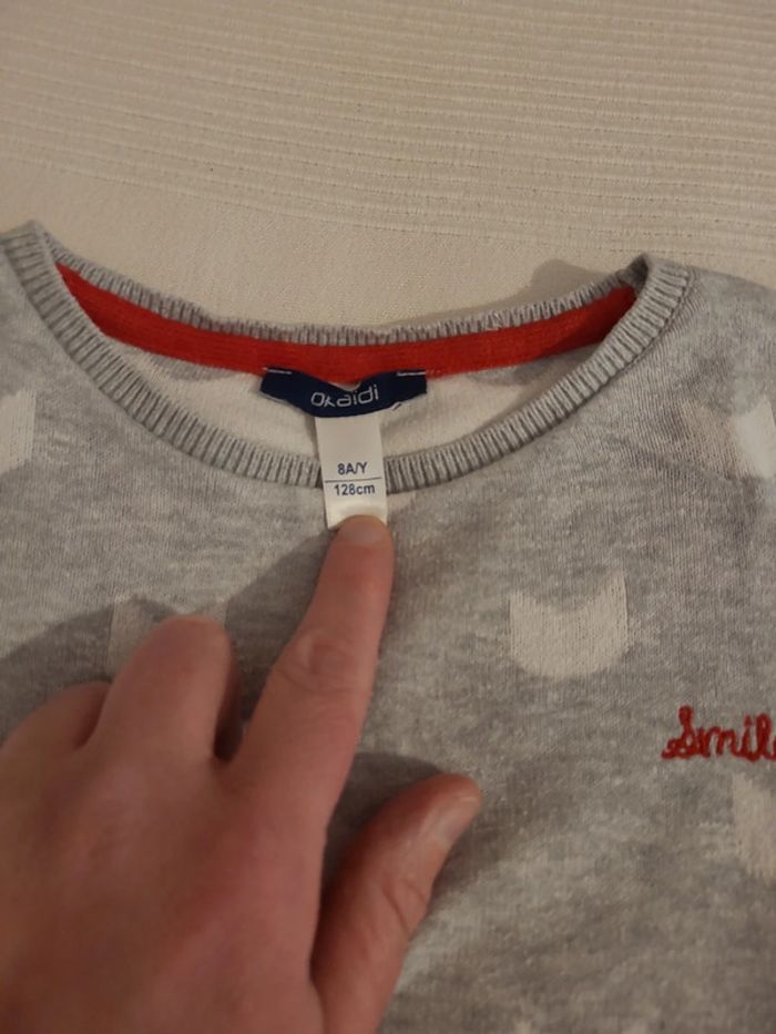 Pull 8ans okaidi - photo numéro 4