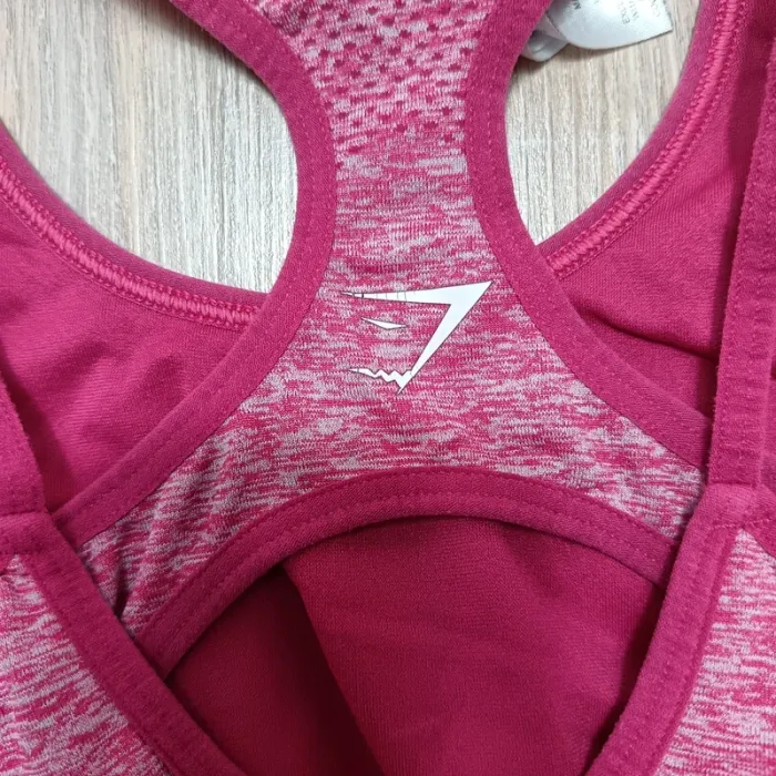Brassière gymshark femme hauts rose xs - photo numéro 4