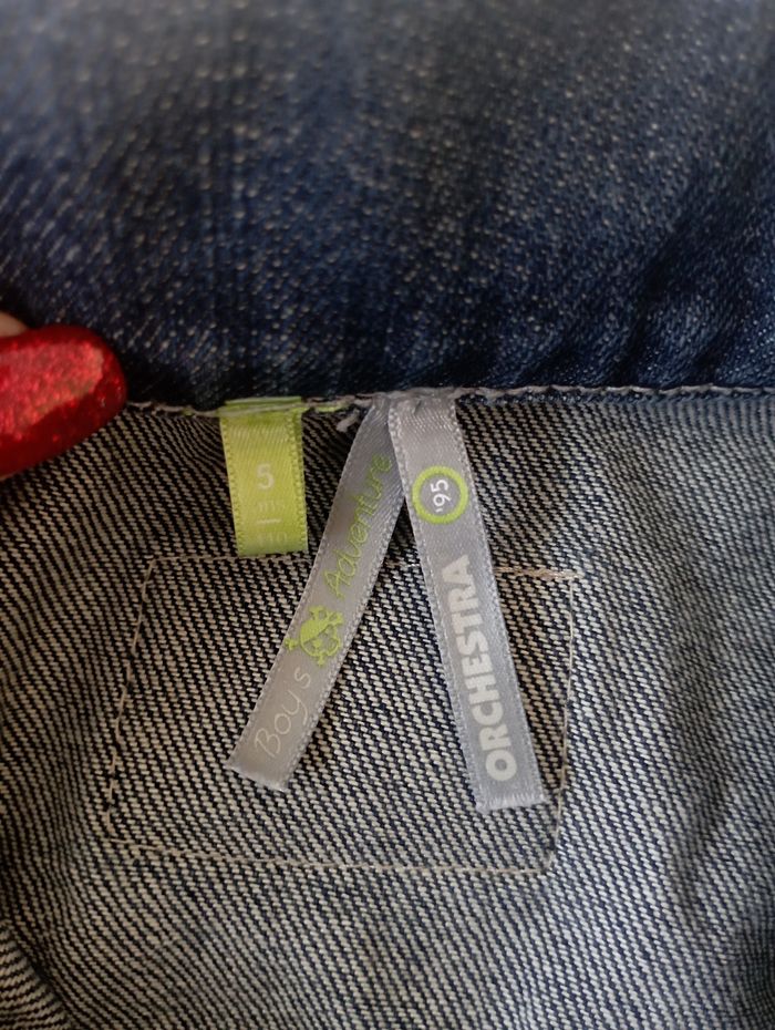 Veste bleu en jean à boutons orchestra 5 ans 4€ - photo numéro 2
