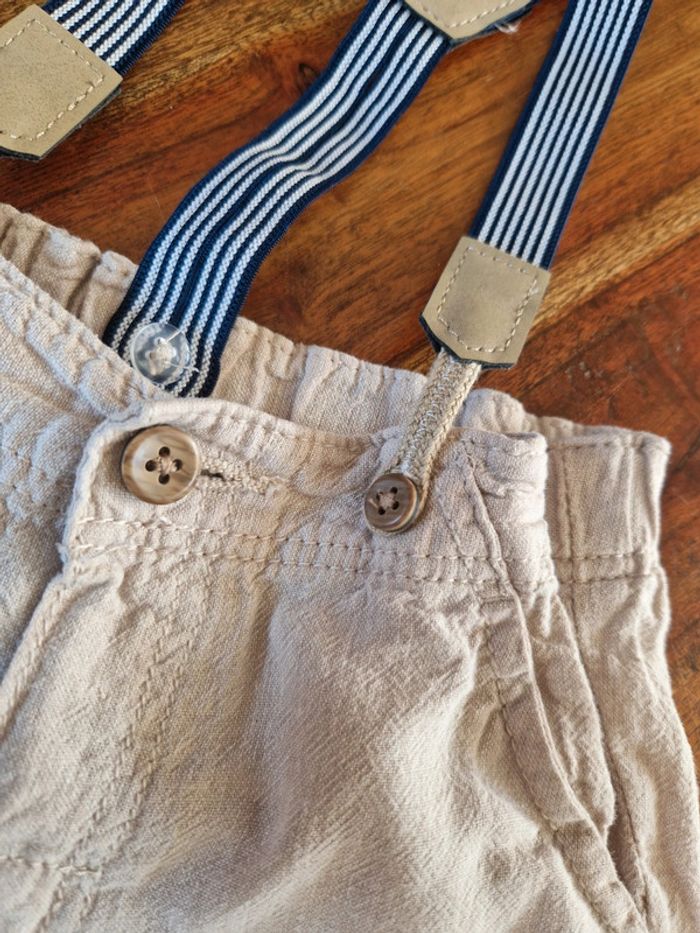 Short à bretelles amovibles 18 mois - photo numéro 2