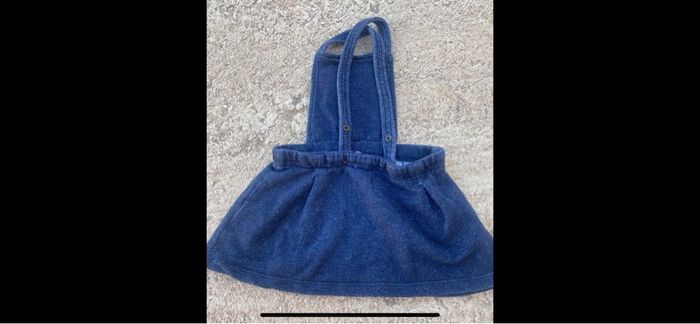 Robe orchestra bleu à paillettes argenté - photo numéro 3