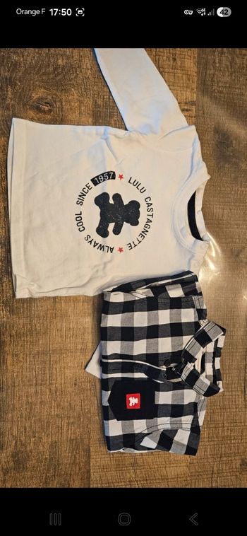 Ensemble Lulu Castagnette 6 mois