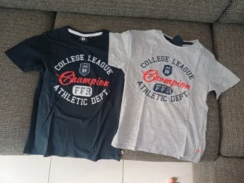 Lot de 2 tee-shirts ffr XV 10 ans