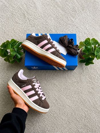 Adidas Campus Rose & Marron Neuf Avec Boîte et Étiquettes !