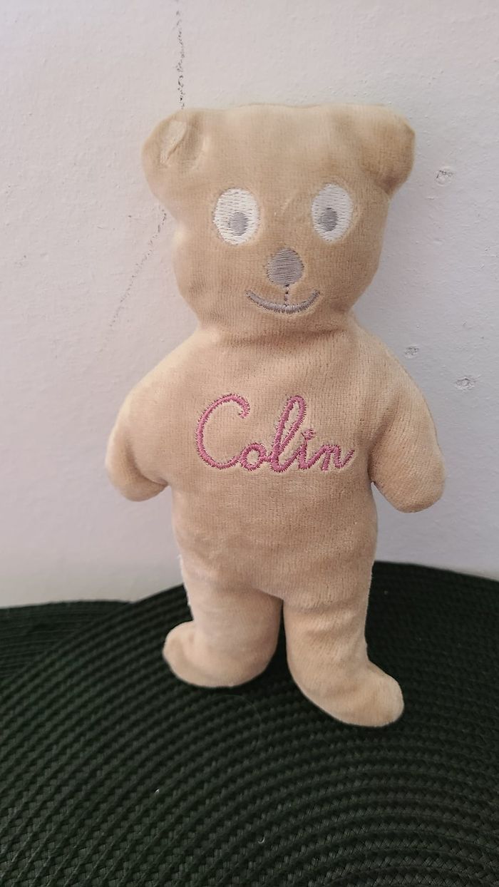 Doudou Vertbaudet Ours Beige Calin Pantin