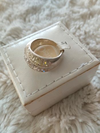 Sublime bague en argent vintage taille 54