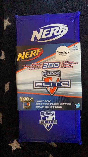 Boîte fléchettes nerf n stricke élite