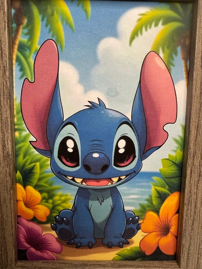 Affiche stitch tropical - photo numéro 2