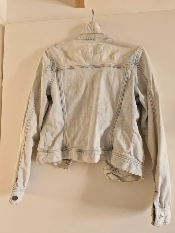 Veste en jean clair - photo numéro 2