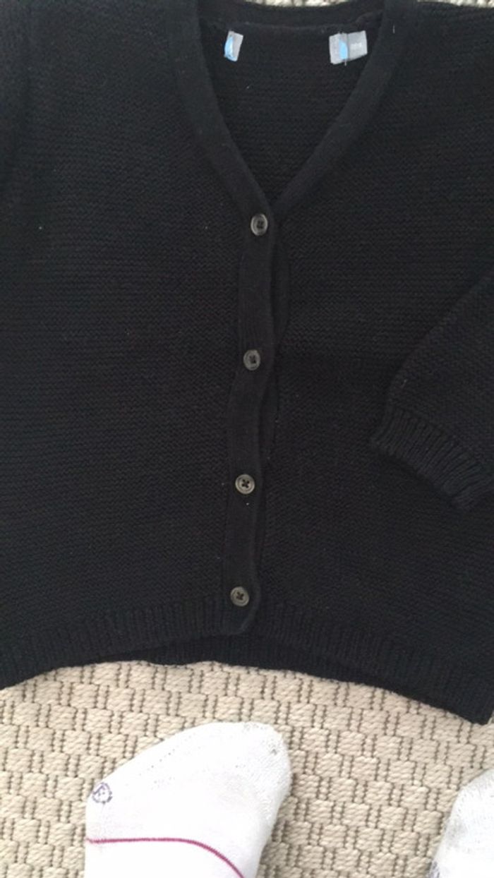 Veste noir bébé garçon Monoprix - 18 mois - photo numéro 3