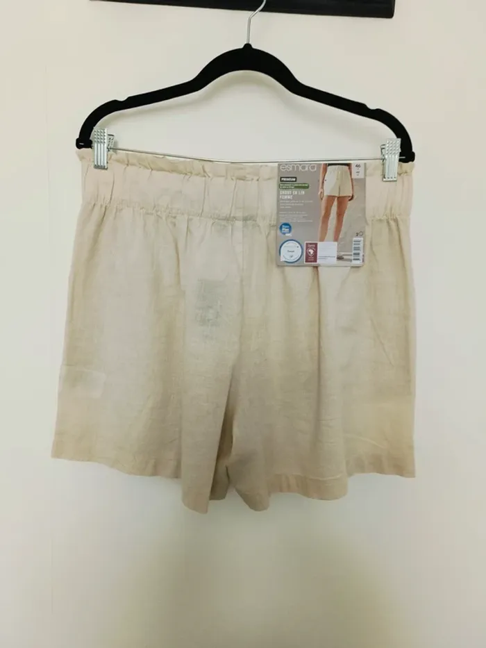 Short en lin t46