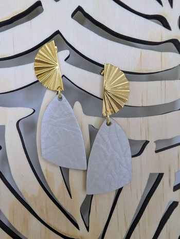  BOUCLE D'OREILLES ORKIDÉ 