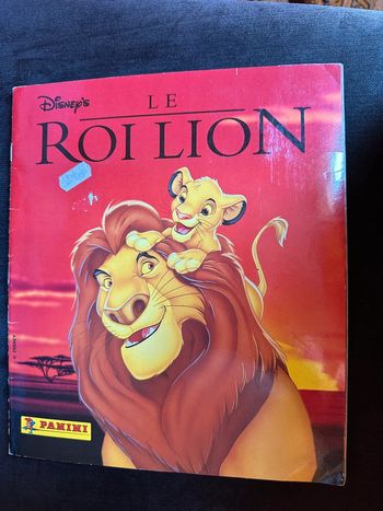 Album images Panini complet Disney Le Roi Lion King stickers