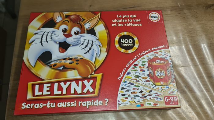 Proche du neuf jeu de société Le Lynx des éditions Educa, - photo numéro 3