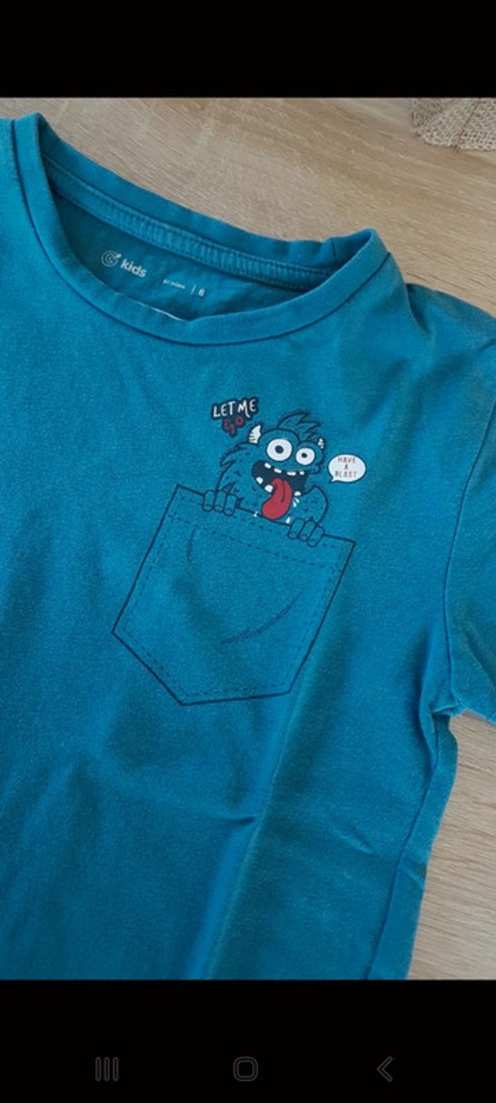 Tee-shirt gemo 6 ans - photo numéro 2