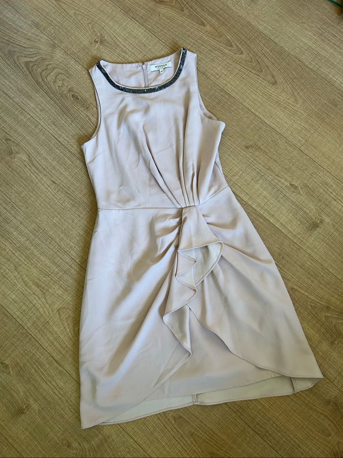 Robe rose claire sans manches Morgan taille 34 jamais portée - photo numéro 7