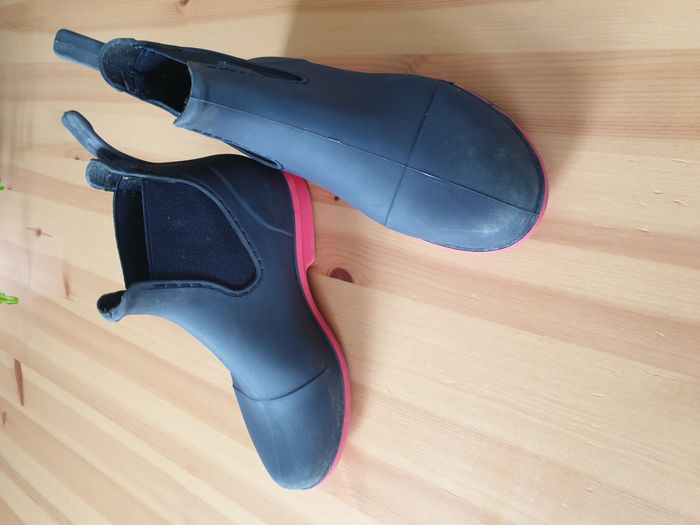Bottines de pluie/d'équitation Fouganza - Taille 29 - photo numéro 4