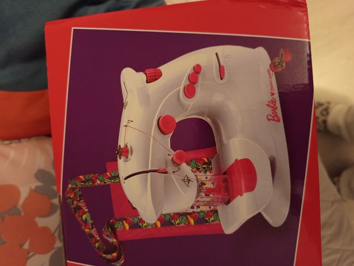 Machine à coudre barbie