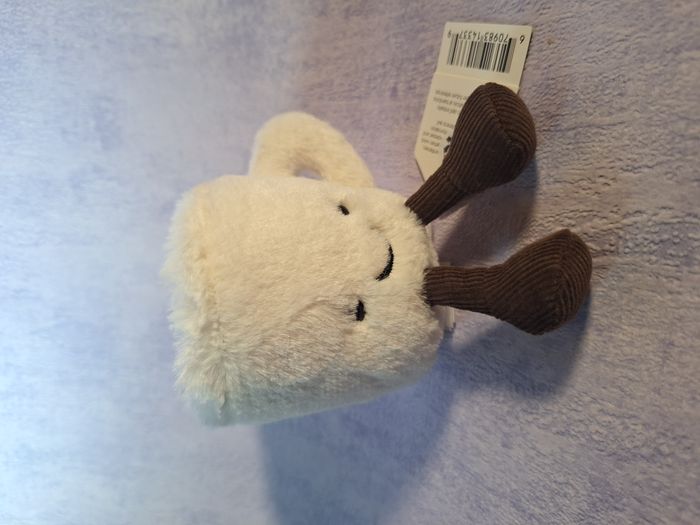 Peluche Jellycat amusante tasse à café Amuseables Espresso Cup