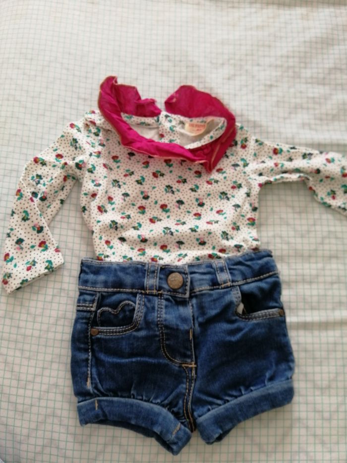 Jolie ensemble bébé fille - photo numéro 3