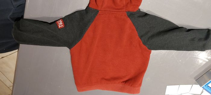 Veste zippée capuche gilet polaire doux - photo numéro 2