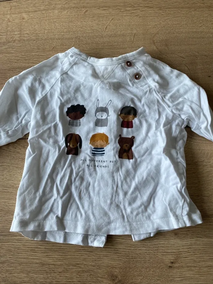 T-shirt manches longues - 12 mois