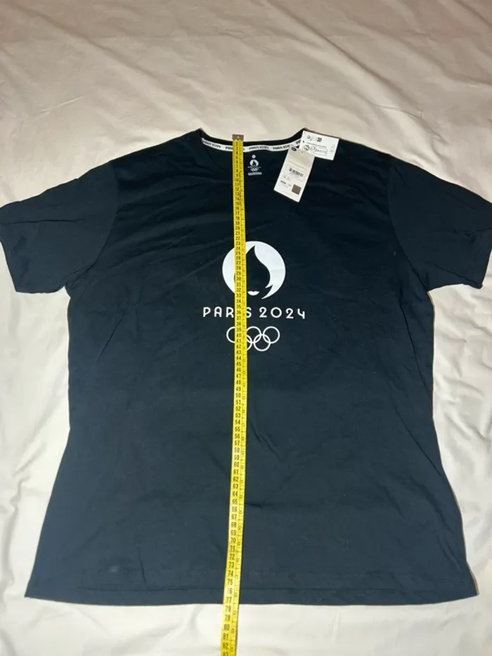T-shirt noir jeux olympiques Paris 2024 - photo numéro 11