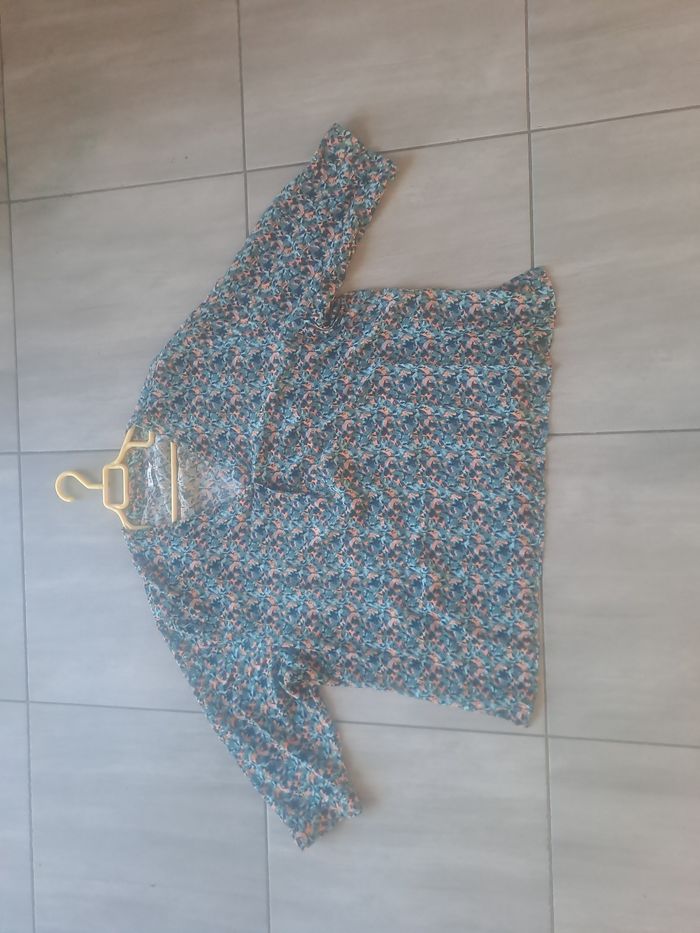 Blouse multicolore Gemo Taille 54 - photo numéro 2