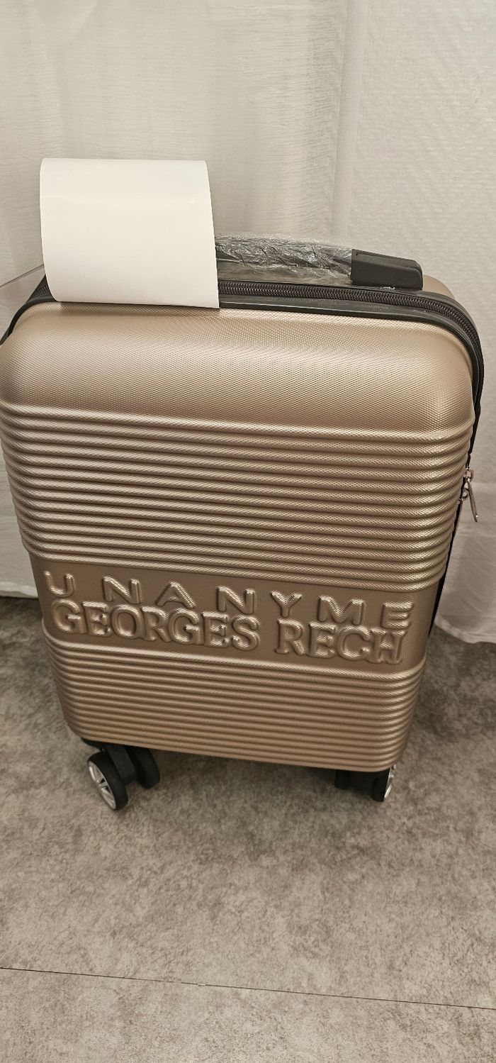 Valise cabine riaide Georges Rech - 4 roues - beige - Neuve - photo numéro 3