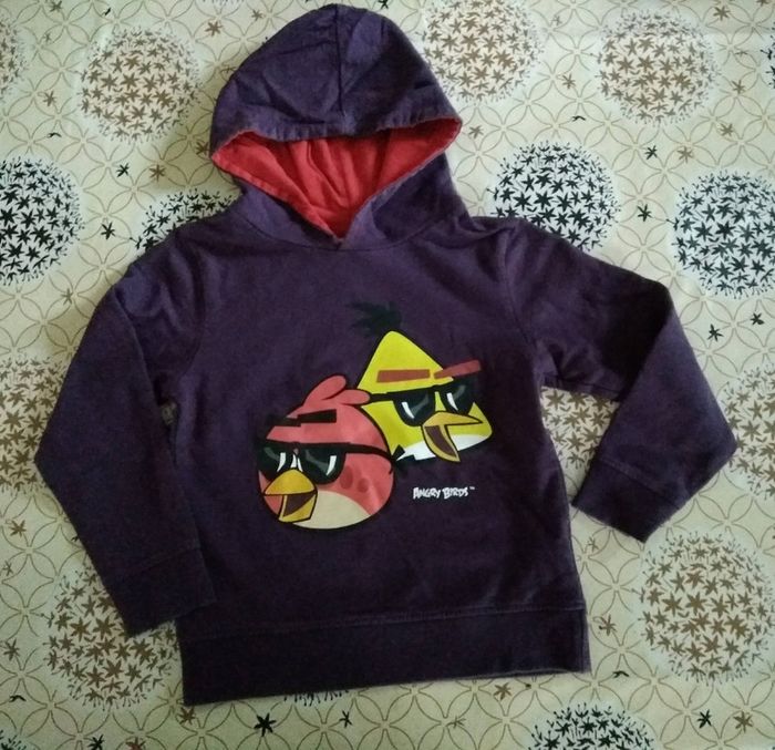 Sweat garçon à capuche 6 ans