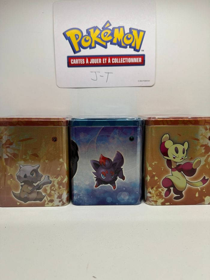 Pokémon tin cube Octobre 2022 Combat Noctali NEUVE Sous Blister Octobre 2022 - photo numéro 4