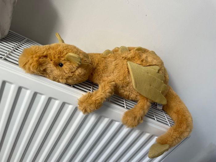 Peluche Jellycat Large Golden dragon 🐉 - photo numéro 6