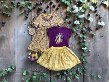 SERGENT MAJOR - NEW - ENSEMBLE 5P FILLE MÊME COLLECTION VOLANTS & BRODERIES 11A