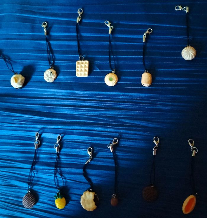 Porte-clés artisanaux en pâte Fimo - photo numéro 2