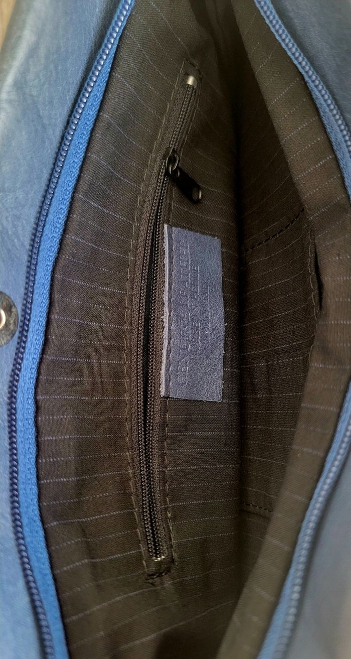 👜 Sac à bandoulière en cuir genuine leather made in italy - photo numéro 3